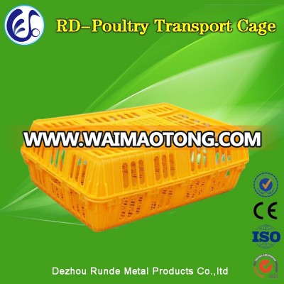 2016 best selling Plastic live chicken transport cage, poultry transport crate, Cages for chicken